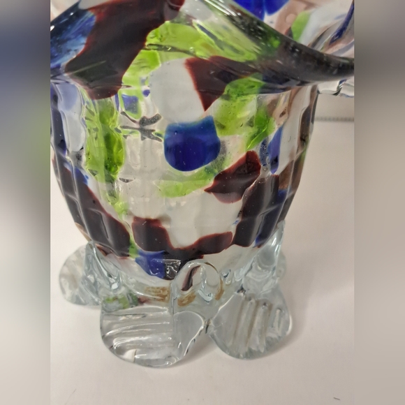 Beautiful Glass Vintage Austrian Posy Basket.  Gorgeous Gift. - Picture 7 of 10